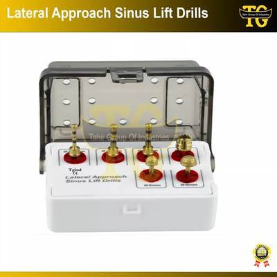 Lateral Approach Sinus Lift Drills Kit, TGI's own catalogue photograph
