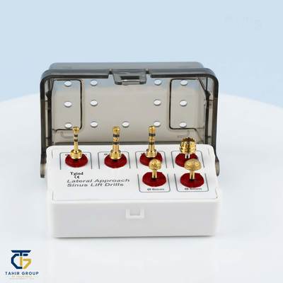 Lateral Approach Sinus Lift Drills Kit, dental implant kits, TGI's own catalog photograph
