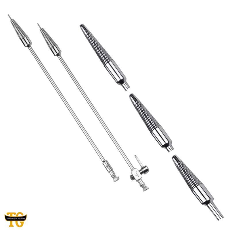 Leech Wilkinson HSG Cannula, gynecology instruments, TGI's own catalog photograph