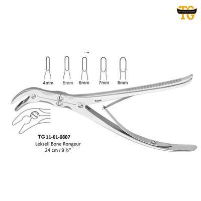Leksell Bone Rongeur, orthopedic instruments, TGI's own catalog photograph