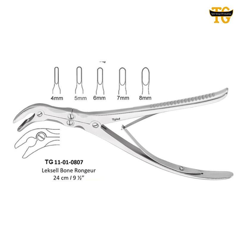 Leksell Bone Rongeur, orthopedic instruments, TGI's own catalog photograph
