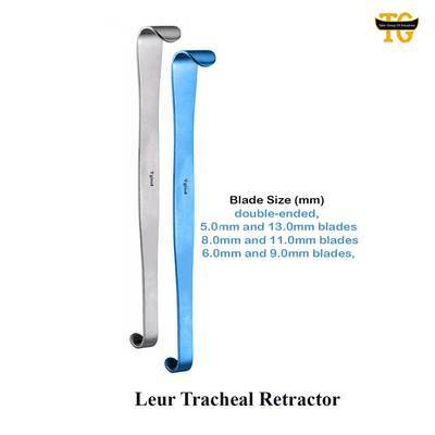 Leur Tracheal Retractor, surgical instruments, TGI's own catalog photograph