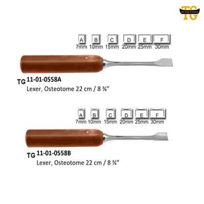 Lexer, Osteotome, orthopedic instruments, TGI's own catalog photograph