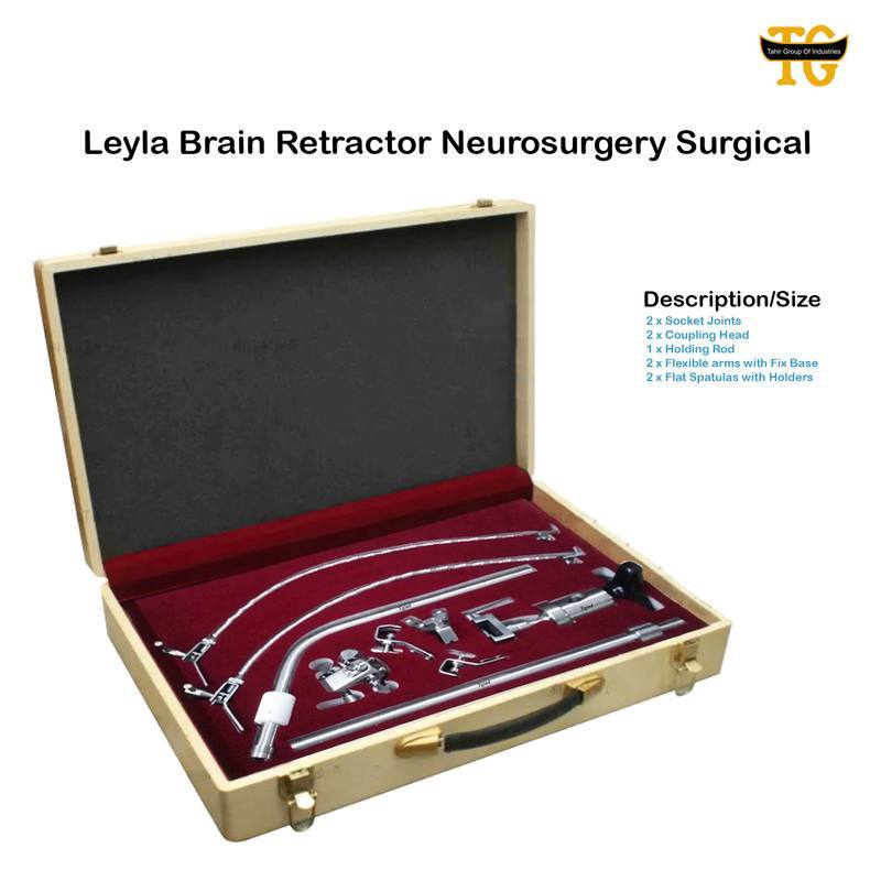 Leyla Brain Retractor, surgical instruments, TGI's own catalog photograph