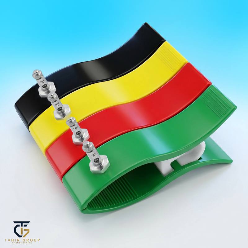 Limb ECG Clips, diagnostic instruments, TGI's own catalog photograph