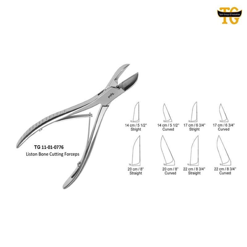 Liston Bone Forceps, orthopedic instruments, TGI's own catalog photograph