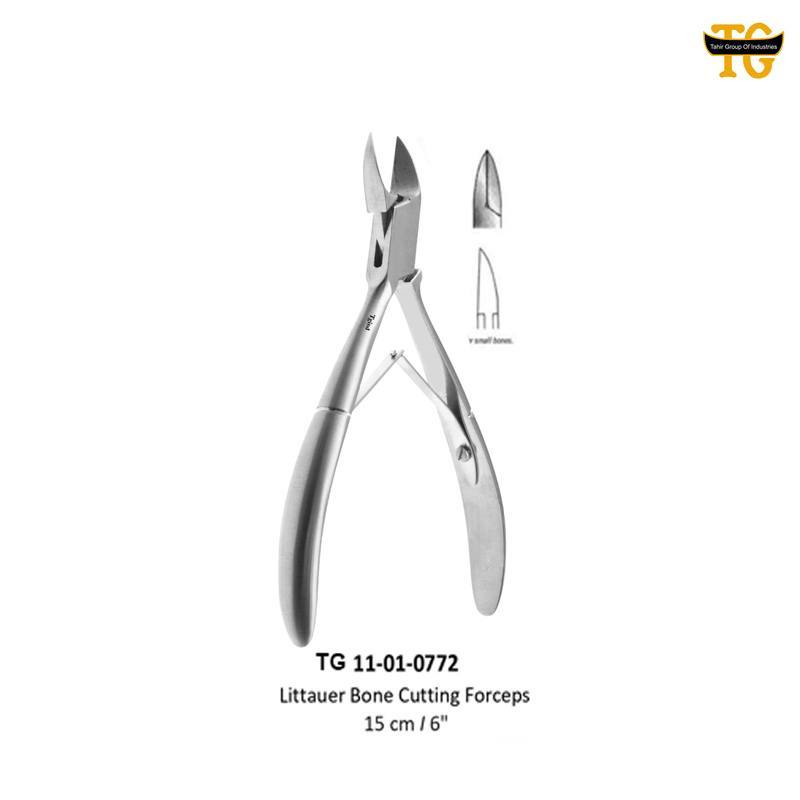 Littauer Bone Cutting Forceps, orthopedic instruments, TGI's own catalog photograph