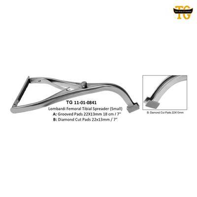 Lombardi Femoral Spreader, orthopedic instruments, TGI's own catalog photograph