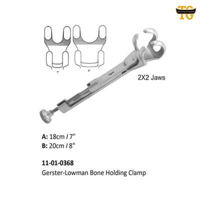 Gerster-Lowman Bone Holding Clamp, orthopedic instruments, TGI's own catalog photograph