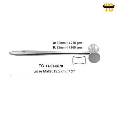 Lucae Mallet, orthopedic instruments, TGI's own catalog photograph