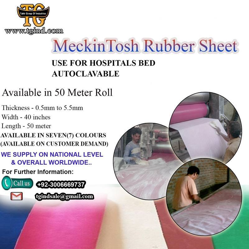 Mackintosh Rubber Sheet, surgical instruments, TGI's own catalog photograph
