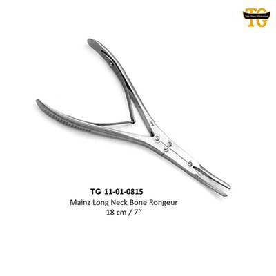 Mainz Long Neck Bone Rongeur, orthopedic instruments, TGI's own catalog photograph
