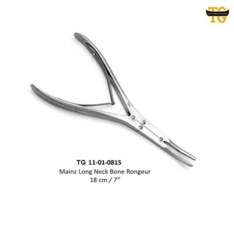 Mainz Long Neck Bone Rongeur, orthopedic instruments, TGI's own catalog photograph