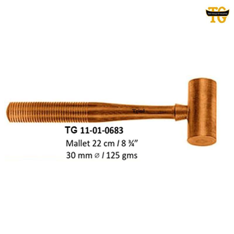 Mallet, orthopedic instruments, TGI's own catalog photograph