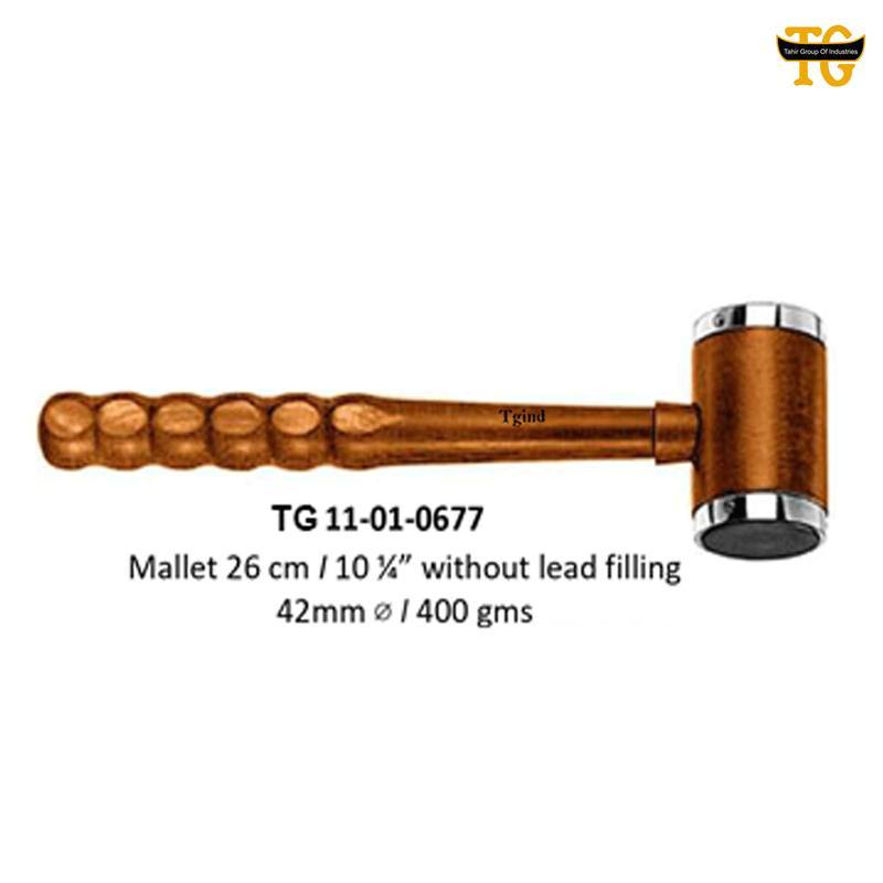 Mallet, orthopedic instruments, TGI's own catalog photograph