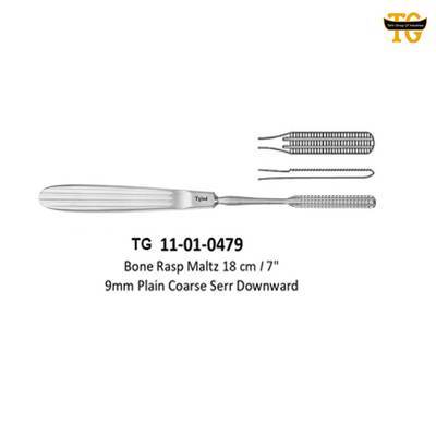Maltz Bone Rasp, orthopedic instruments, TGI's own catalog photograph