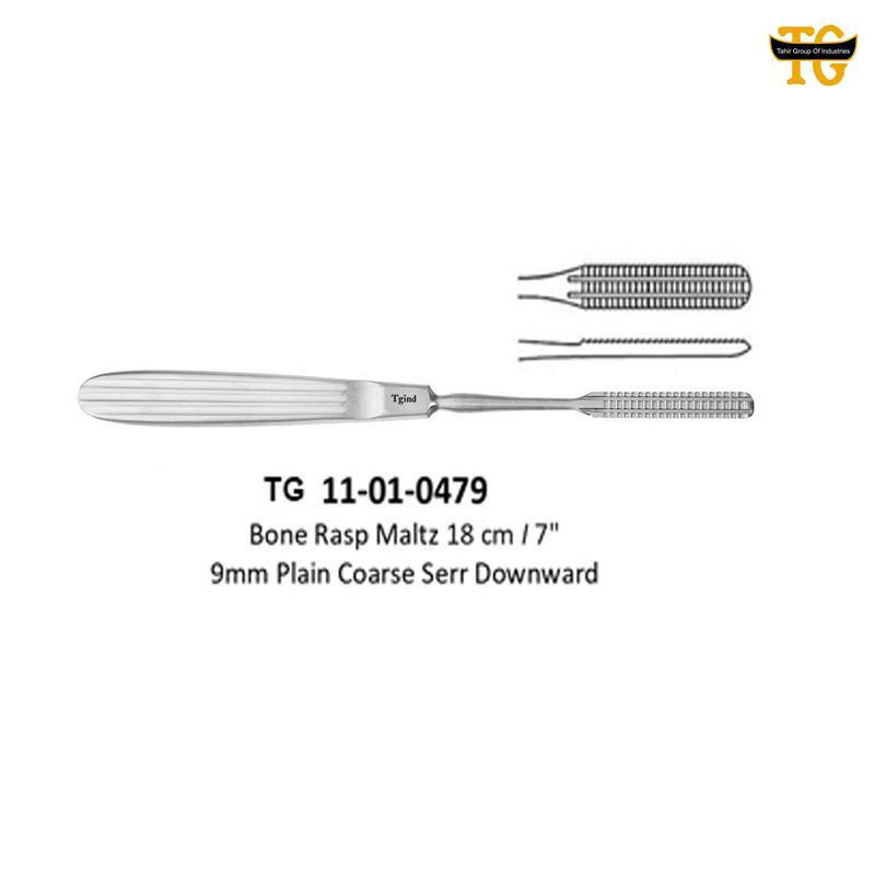 Maltz Bone Rasp, orthopedic instruments, TGI's own catalog photograph