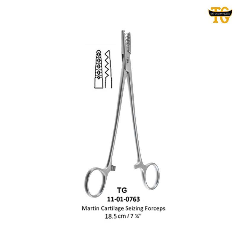 Martin Cartilage Seizing Forceps, orthopedic instruments, TGI's own catalog photograph