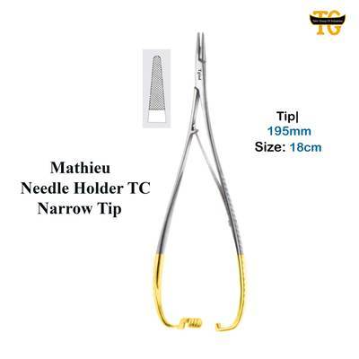Mathieu Needle Holder TC, surgical instruments, TGI's own catalog photograph
