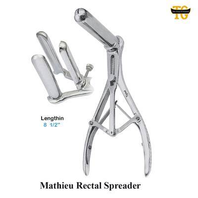 Mathieu Rectal Retractor, surgical instruments, TGI's own catalog photograph