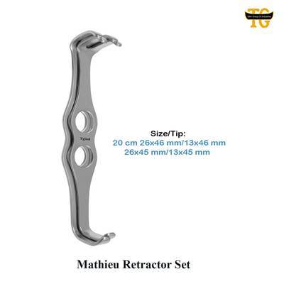 Mathieu Retractor, surgical instruments, TGI's own catalog photograph