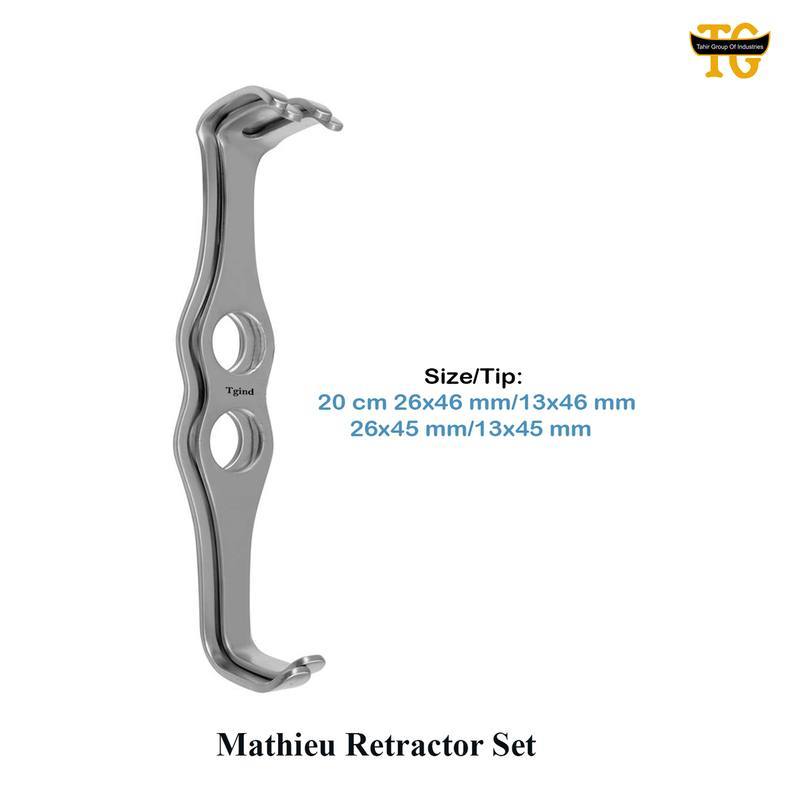 Mathieu Retractor, surgical instruments, TGI's own catalog photograph