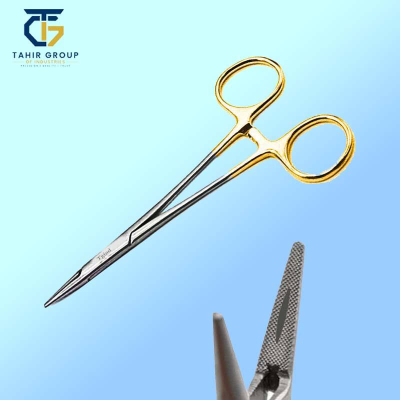 Mayo Hegar Needle Holder, gynecology instruments, TGI's own catalog photograph