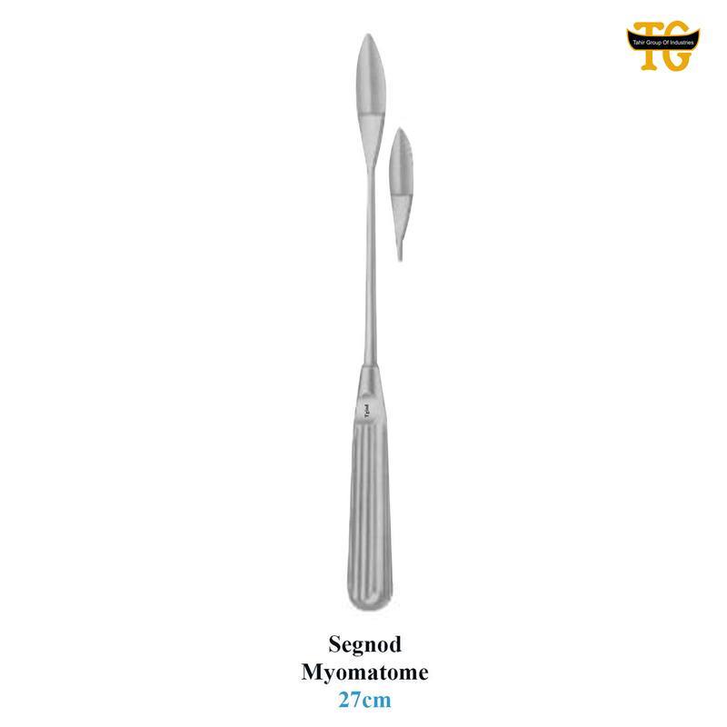 Segnod Myomatome, surgical instruments, TGI's own catalog photograph