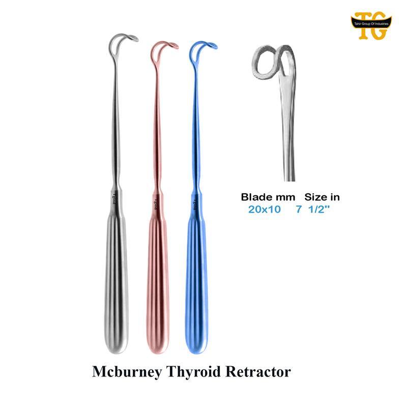 Mcburney Retractor, surgical instruments, TGI's own catalog photograph