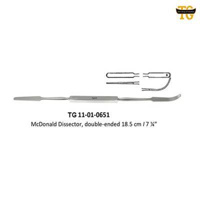 McDonald Disscetor, orthopedic instruments, TGI's own catalog photograph