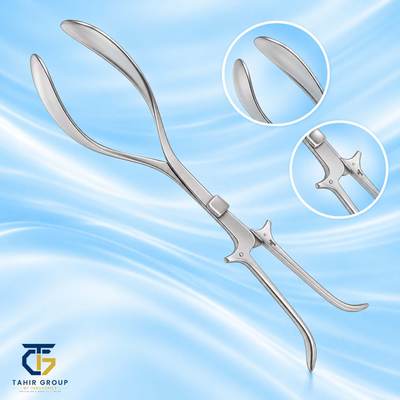 McLane-Tucker Obstetrical Forceps, gynecology instruments, TGI's own catalog photograph
