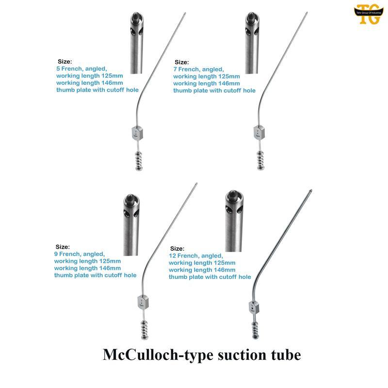 McCulloch Suction Tube, surgical instruments, TGI's own catalog photograph