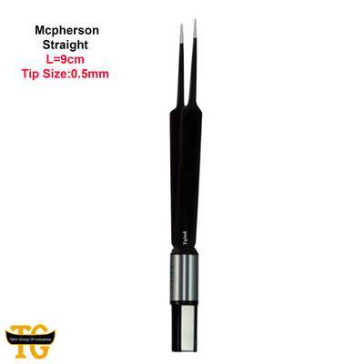 MCpherson Forceps Straight, electrosurgical instruments, TGI's own catalog photograph
