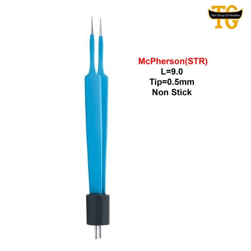 MCpherson Forceps Straight, electrosurgical instruments, TGI's own catalog photograph