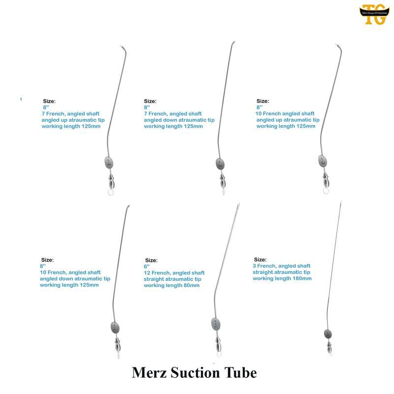 Merz Suction Tube, surgical instruments, TGI's own catalog photograph