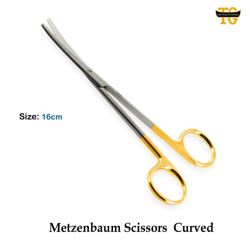 Metzenbaum Scissors Cvd Scissors TC, surgical instruments, TGI's own catalog photograph