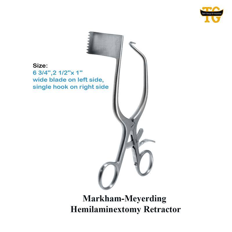 Markham-Meyerding Hemilaminextomy Retractor, surgical instruments, TGI's own catalog photograph