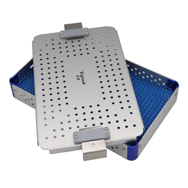 Microsurgery Instruments Box, hollowware and sterilization boxes, TGI's own catalog photograph