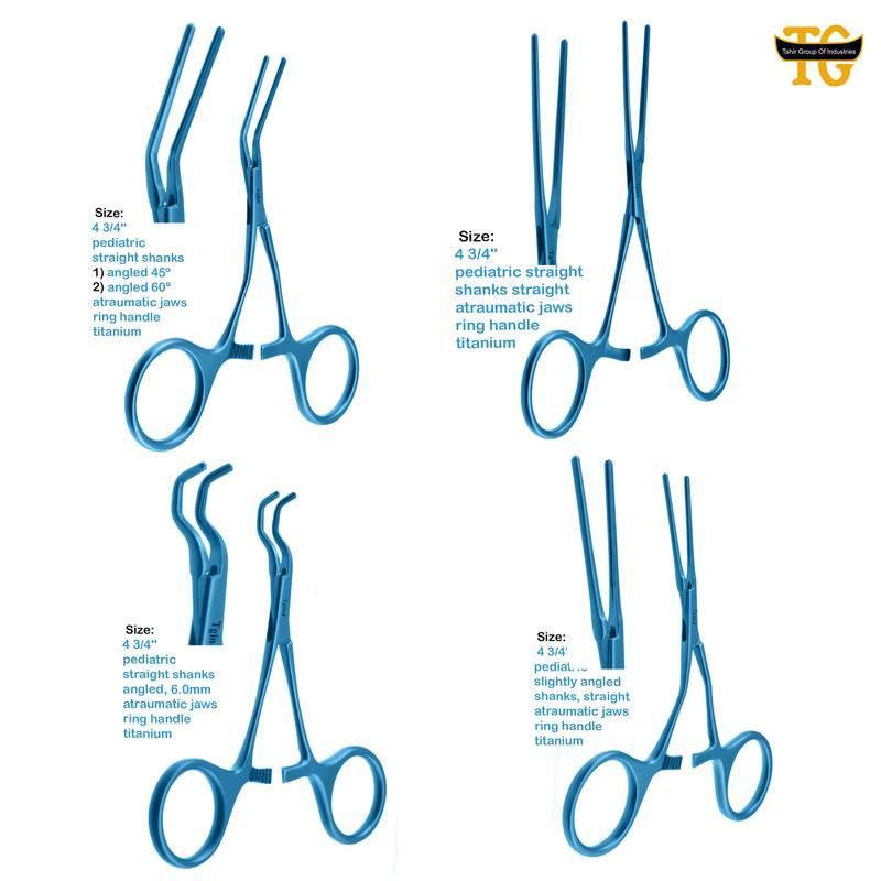 Microvascular Clamp, surgical instruments, TGI's own catalog photograph