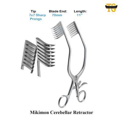 Mikimon Retractor, surgical instruments, TGI's own catalog photograph