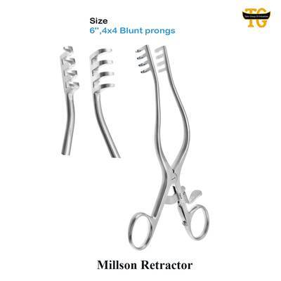 Millson Retractor, surgical instruments, TGI's own catalog photograph