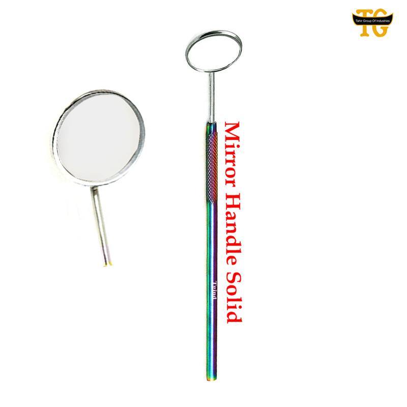 Mirror Handle Solid, dental instruments, TGI's own catalog photograph