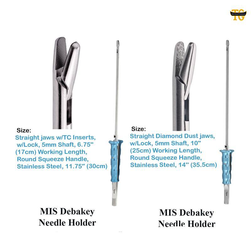 MIS Needle Holder, surgical instruments, TGI's own catalog photograph