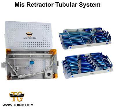 MIS Retractor Set, orthopedic instruments, TGI's own catalog photograph