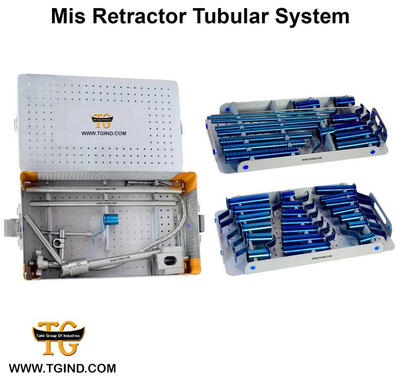 MIS Retractor Set, orthopedic instruments, TGI's own catalog photograph