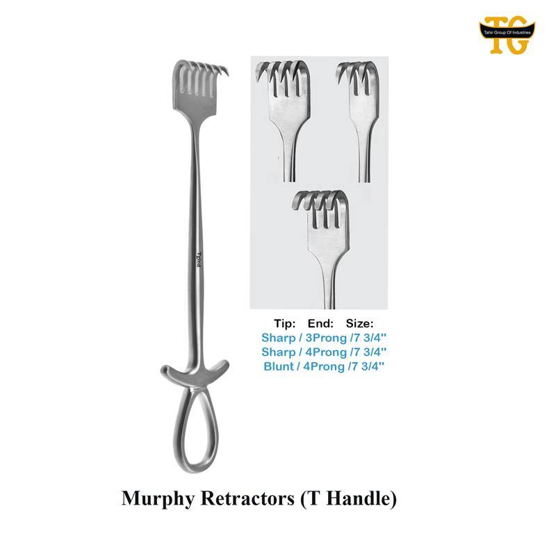 Murphy Retractor, surgical instruments, TGI's own catalog photograph