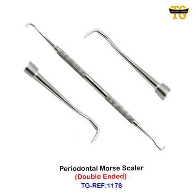 Periodontal Morse Scaler, dental instruments, TGI's own catalog photograph