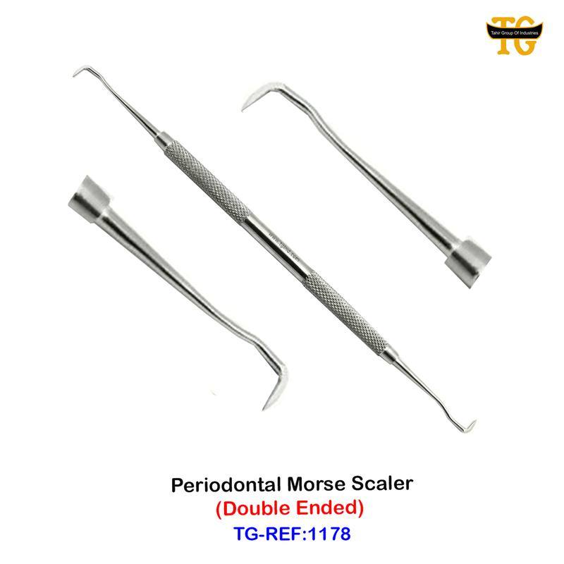 Periodontal Morse Scaler, dental instruments, TGI's own catalog photograph