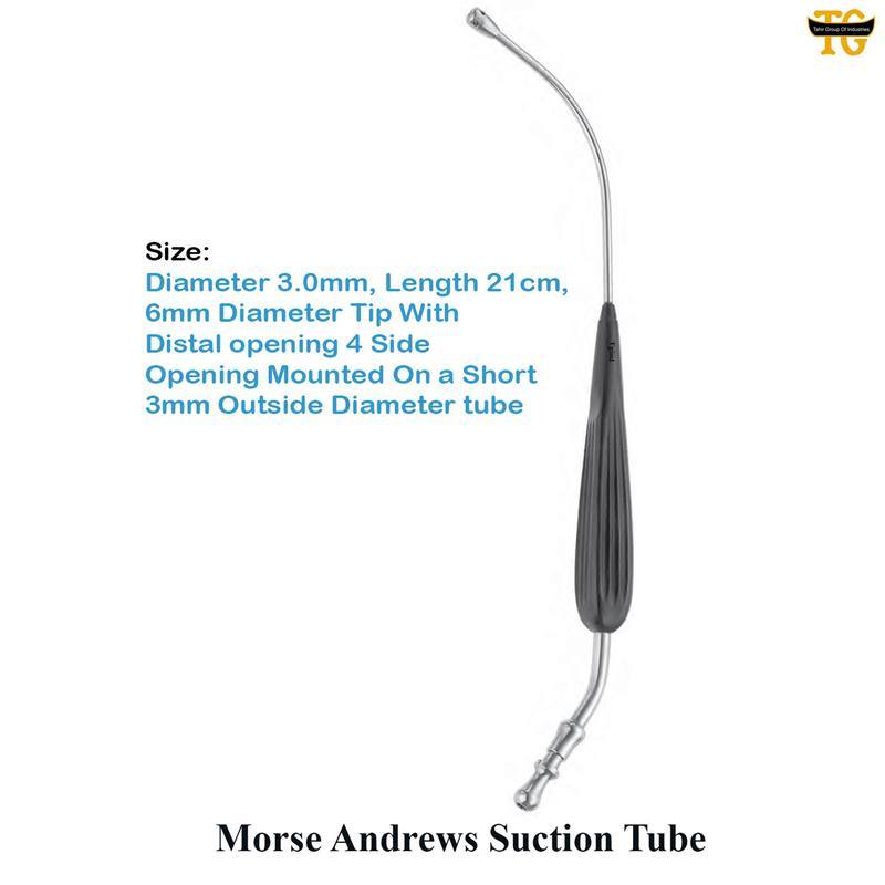 Morse Suction Tube, surgical instruments, TGI's own catalog photograph