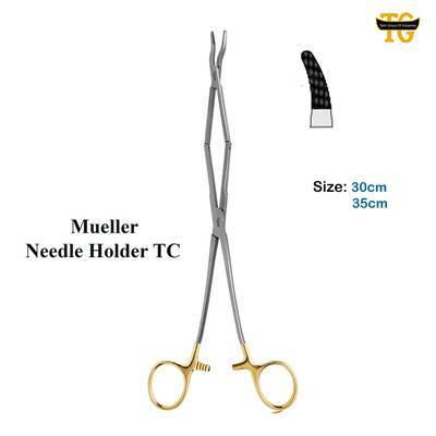 Mueller Needle Holder TC, surgical instruments, TGI's own catalog photograph